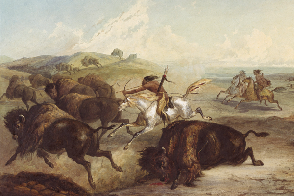 Cherokee-Indian-hunting