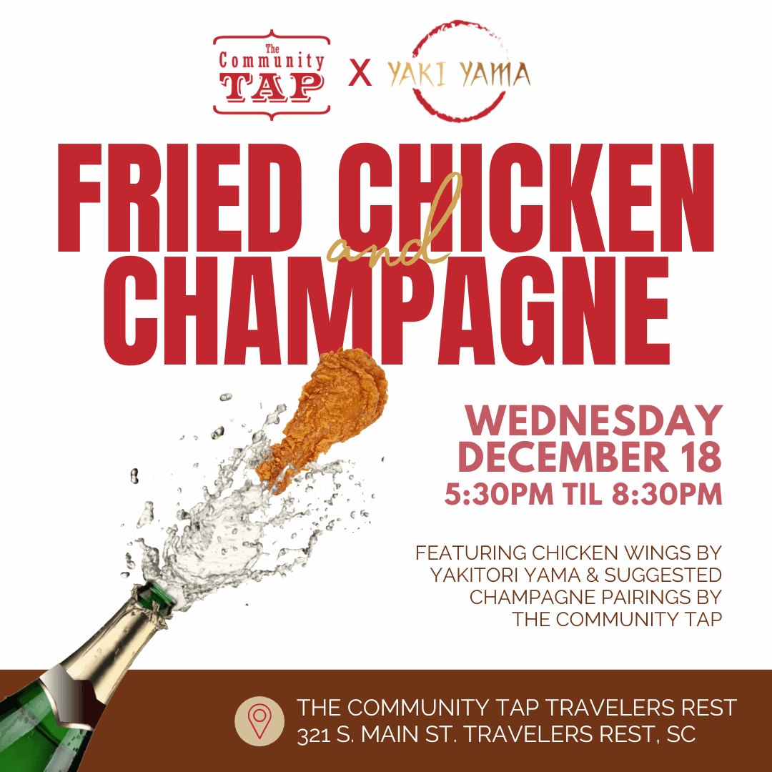 Fried Chicken And Champagne Travelers Rest Here